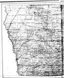 Iowa State Sectional Map - Left, Louisa County 1874 Microfilm